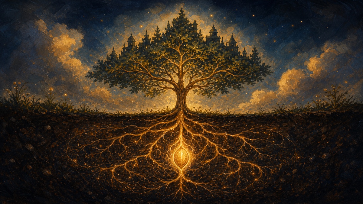 A magical world grown from a single seed
